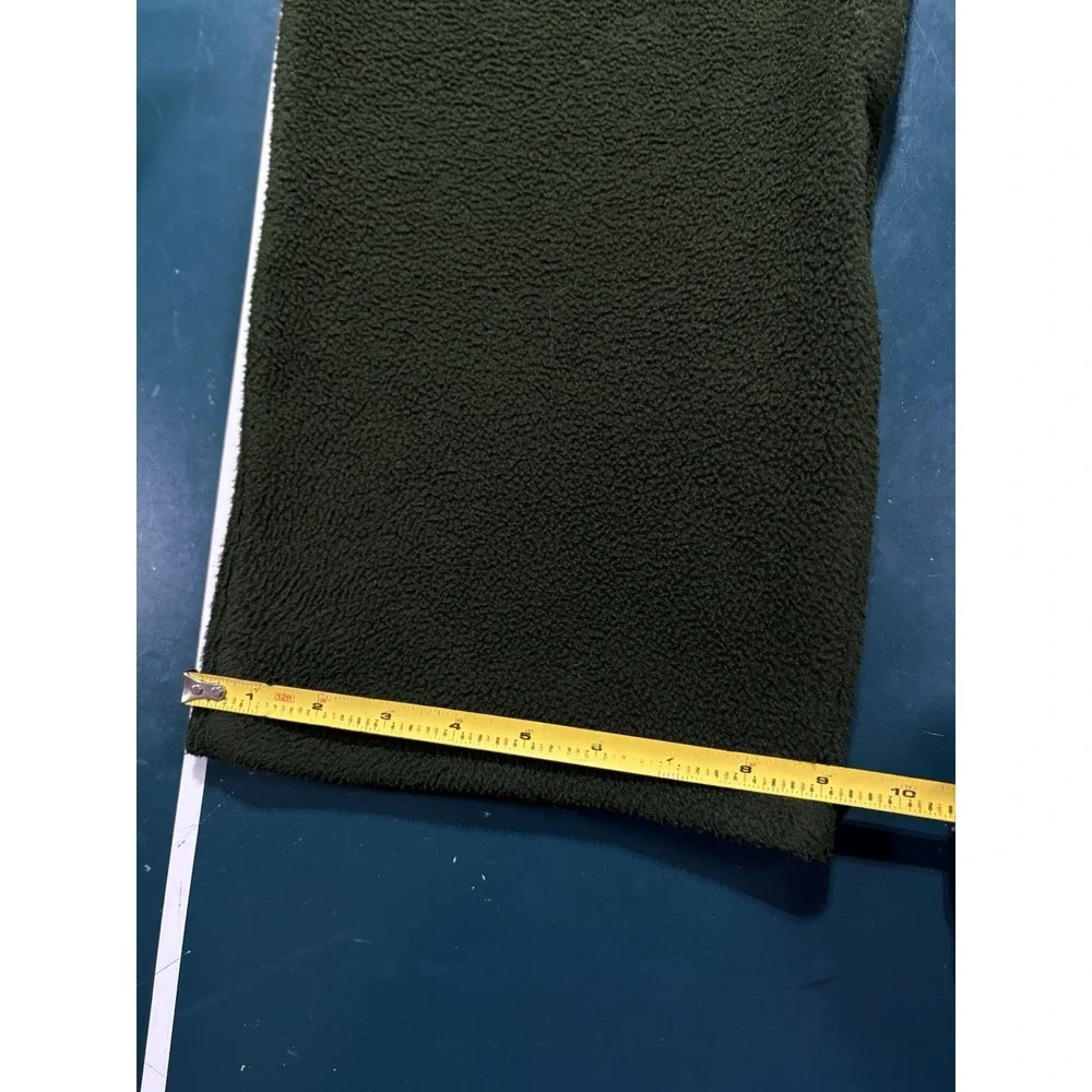 Cabelas‎ Polartec Fleece Pants Men's XL Green Pockets Outdoor Hunting Sweatpants